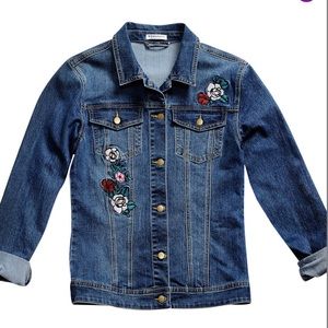 Gorgeous Junior Embroidered Denim Jacket